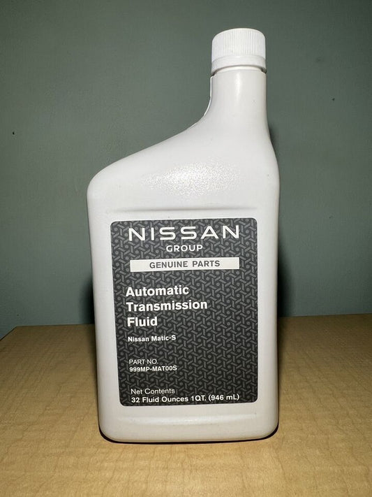 OEM Nissan Matic-S Automatic Transmission Fluid x1 quart - 999MP-MAT00S