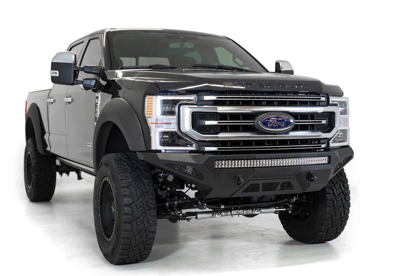 Addictive Desert Designs 2017-2022 Ford Super Duty Stealth Fighter Front Bumper - F171193030103 Addictive Desert Designs