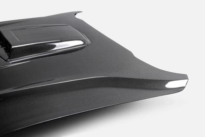 Anderson Composites 21-23 Ford Mustang Mach 1 SK Carbon Fiber Hood AC-HD21FDMUM1-SK-DS