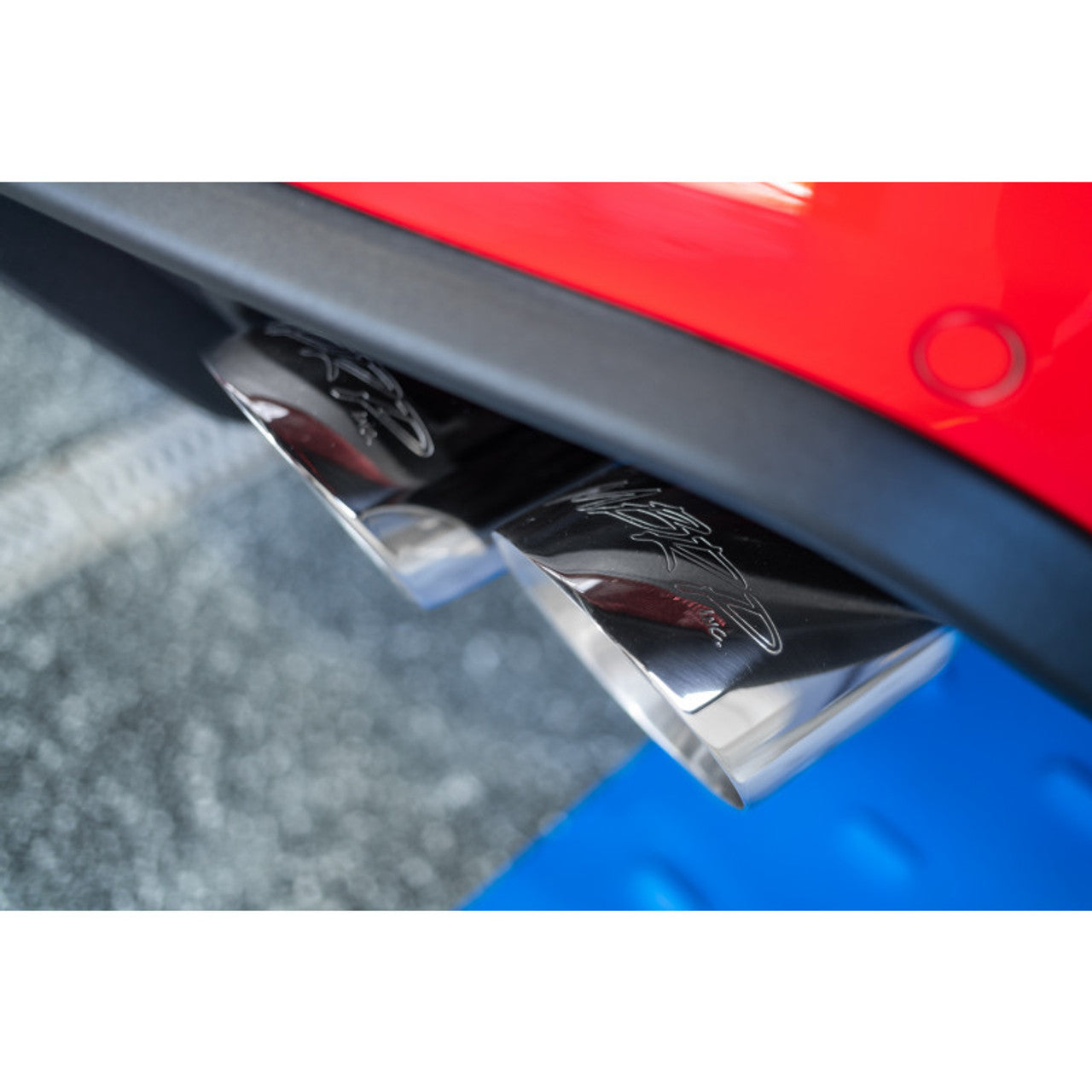 MBRP 2018-2023 Ford Mustang GT 5.0L 3in Cat-Back Exhaust Street Profile Quad Rear Exit - S7205AL MBRP