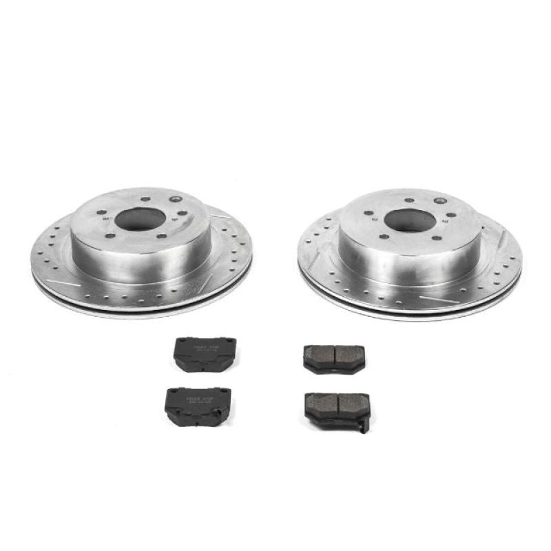 Power Stop 89-96 Nissan 300ZX Rear Z23 Evolution Sport Brake Kit PowerStop