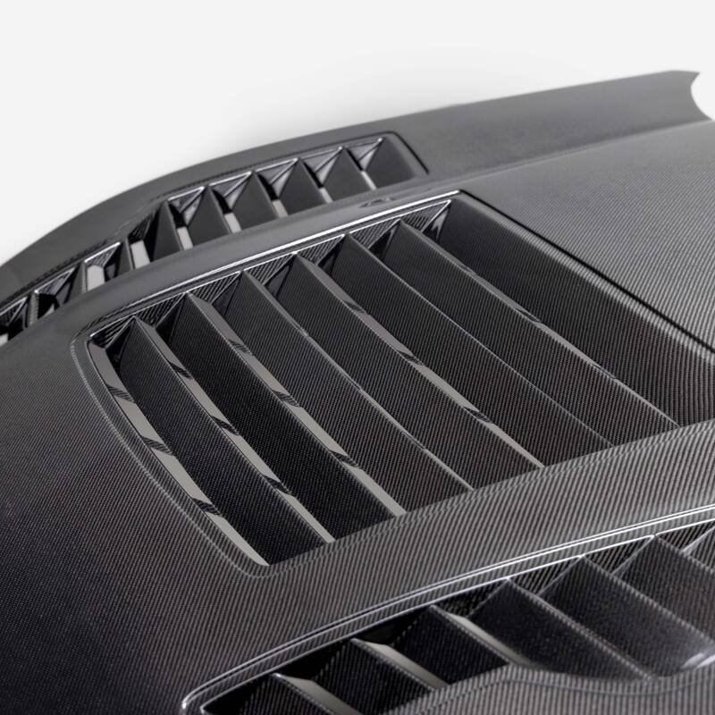 Anderson Composites 2024 Ford Mustang Type-GT4 Double-Sided Carbon Fiber Hood