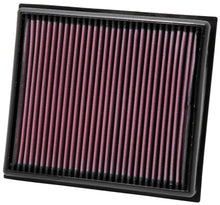 Load image into Gallery viewer, K&amp;N Replacement Air Filter for Opel / Vauxhall / Saab 11.375in O/S L x 10.125in O/S W x 1.625in H