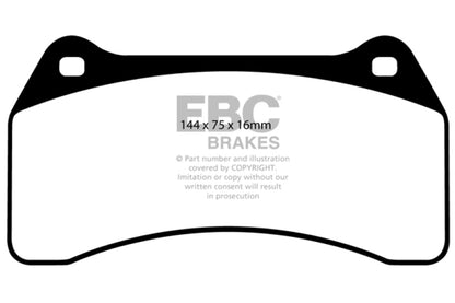 EBC RedStuff Front Brake Pads - DP31462C EBC