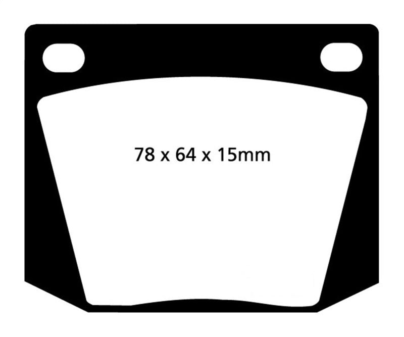 EBC RedStuff Front Brake Pads - DP3169C EBC