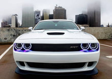 Load image into Gallery viewer, Oracle 15-21 Dodge Challenger Dynamic Surface Mount Headlight Halo Kit - ColorSHIFT - Dynamic