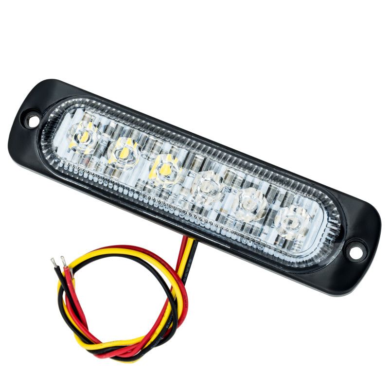 Oracle 6 LED Slim Strobe - White