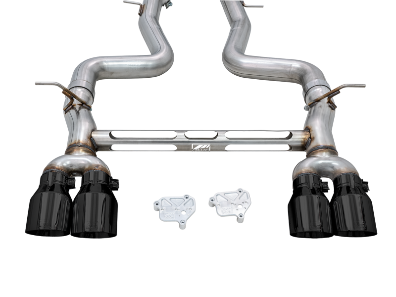 AWE Tuning BMW F8X M3/M4 Track Edition Catback Exhaust - Diamond Black Tips AWE Tuning