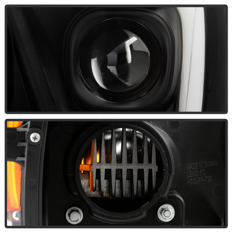 Spyder 06-08 Dodge Ram 1500 LED Headlights - Black PRO-YD-DR06PL-BK SPYDER