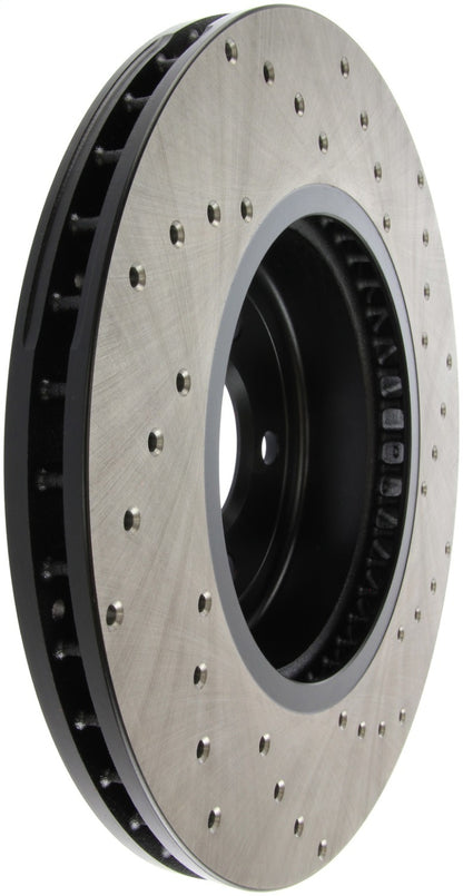 StopTech 11-15 BMW 535i/535xi/ 12-15 640i Front Right Drilled Sport Brake Rotor Stoptech