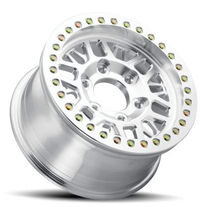 Raceline RT951F Ryno Forged 17x9in /  BP / 44mm Offset / 130.81mm Bore - Machine Raw