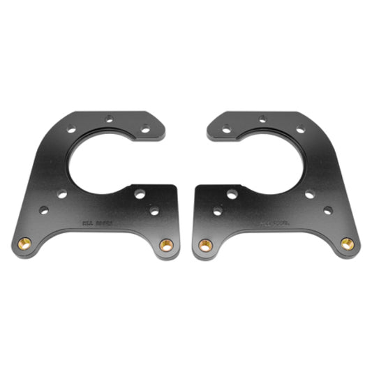 Wilwood Brackets (2) - Front Drag - MW / Lamb Kit