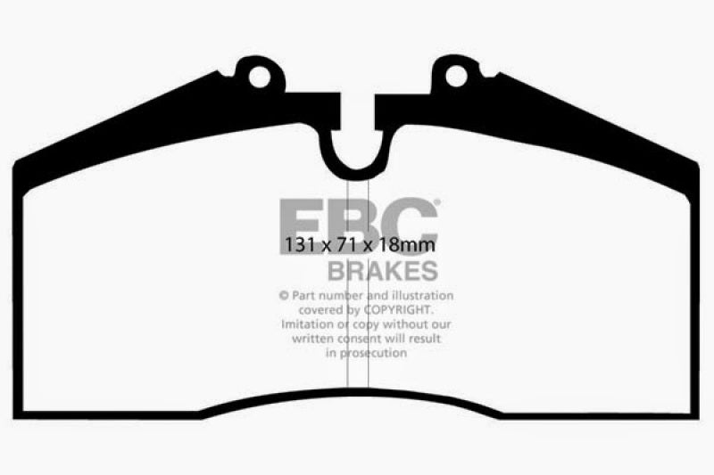 EBC BlueStuff Rear Brake Pads - DP5767NDX EBC