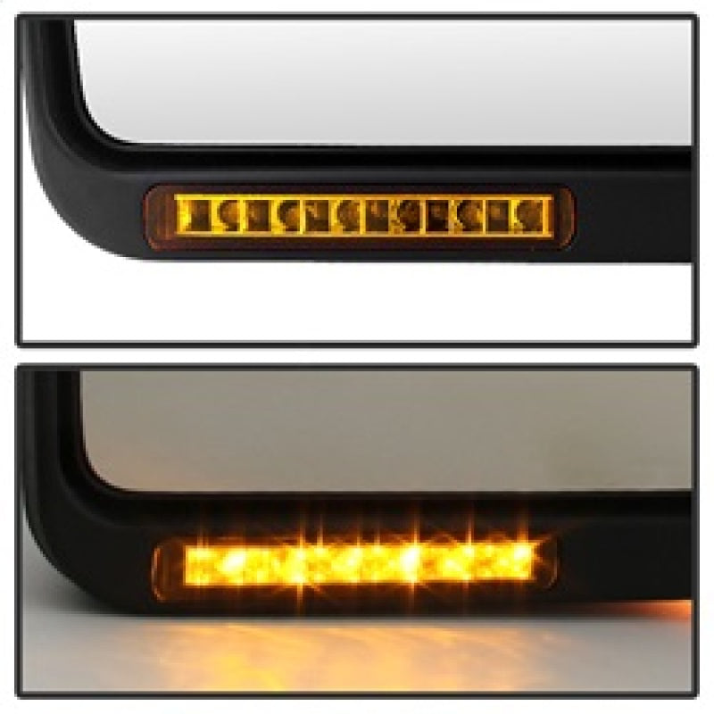 Xtune Ford F150 07-14 Power Heated Amber LED Signal OE Mirror Right MIR-03349EH-P-R SPYDER