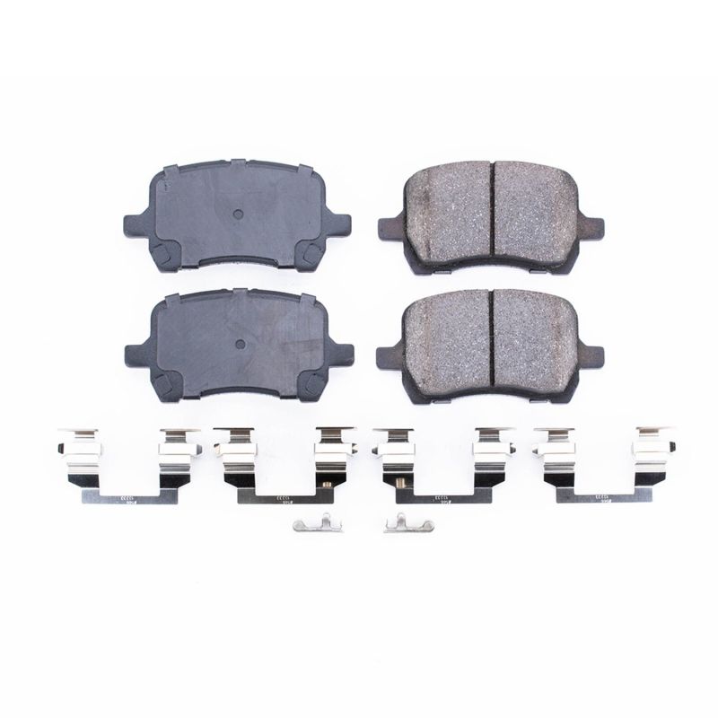 Power Stop 2007 Chevrolet Cobalt Front Z17 Evolution Ceramic Brake Pads w/Hardware PowerStop