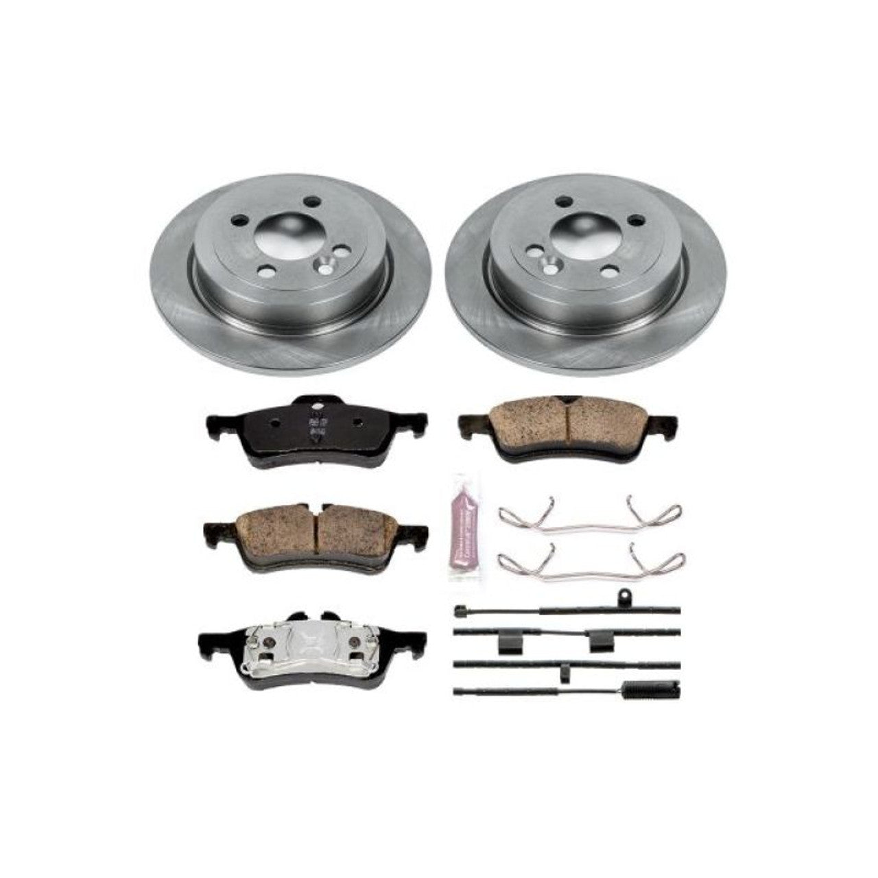 Power Stop 07-08 Mini Cooper Front & Rear Z23 Evolution Sport Coated Brake Kit