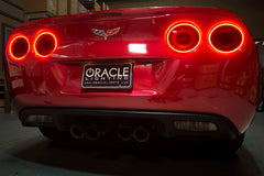 Oracle Chevy Corvette C6 05-13 LED Waterproof Afterburner Kit - Red