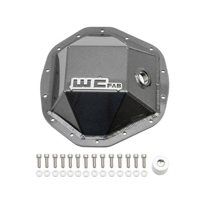 Wehrli 20-21 Chevrolet Duramax Rear Differential Cover - Gloss Black Wehrli