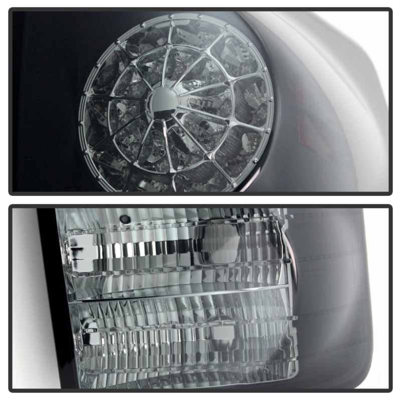 Spyder Toyota Tundra 07-13 LED Tail lights Black Smoke ALT-YD-TTU07-LED-BSM SPYDER