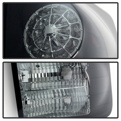 Spyder Toyota Tundra 07-13 LED Tail lights Black Smoke ALT-YD-TTU07-LED-BSM SPYDER