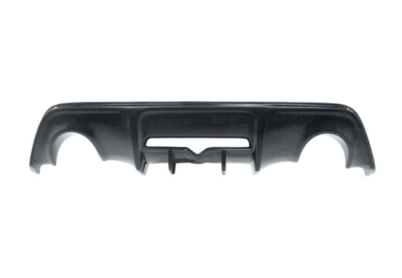 Seibon Carbon fiber rear diffuser cover for 2013-2016 Scion FRS / 2013-2020 Subaru BRZ - RDC1213SCNFRS