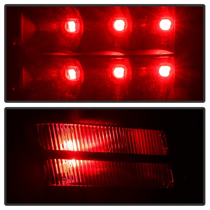 Spyder 13-18 Dodge Ram 2500/3500 LED Tail Lights LED Model Only - All Black (ALT-YD-DRAM13-LED-BKV2)