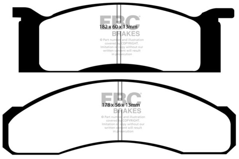 EBC RedStuff Front Brake Pads - DP31158C EBC