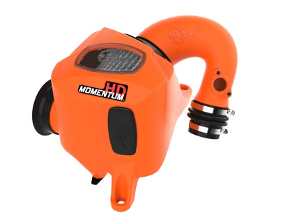 aFe Momentum HD Orange Edition Cold Air Intake System w/ Pro DRY S Filter Toyota Hilux 15-25 L4-2.8L (td) - 50-70063DN
