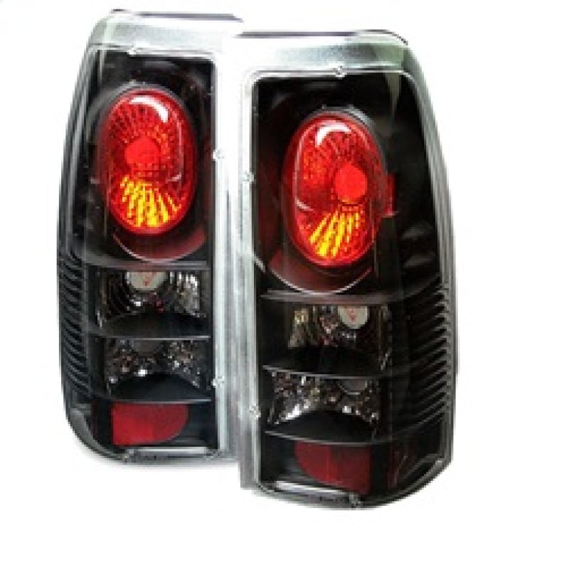 Spyder Chevy Silverado 1500/2500 99-02 (Not Stepside) Euro Style Tail Lights Blk ALT-YD-CS99-BK SPYDER