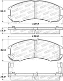 StopTech Premium Ceramic Brake Pads - 308.03990