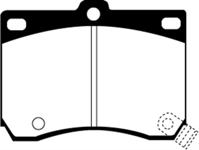 EBC GreenStuff Front Brake Pads - DP2824 EBC