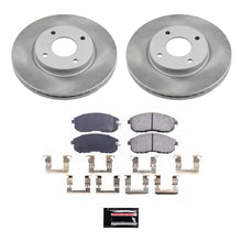 Load image into Gallery viewer, Power Stop 07-12 Nissan Versa Front Semi-Coated Rotor Kit