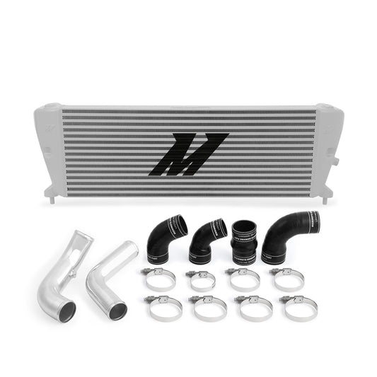 Mishimoto Ford Ranger 3.2L Diesel Intercooler Kit 2011+ Silver w/ Polished Pipes