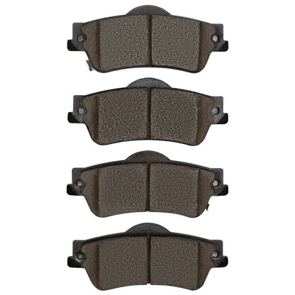 R1 08-17 Pontiac G8 Rear Optimum OE Brake Pads