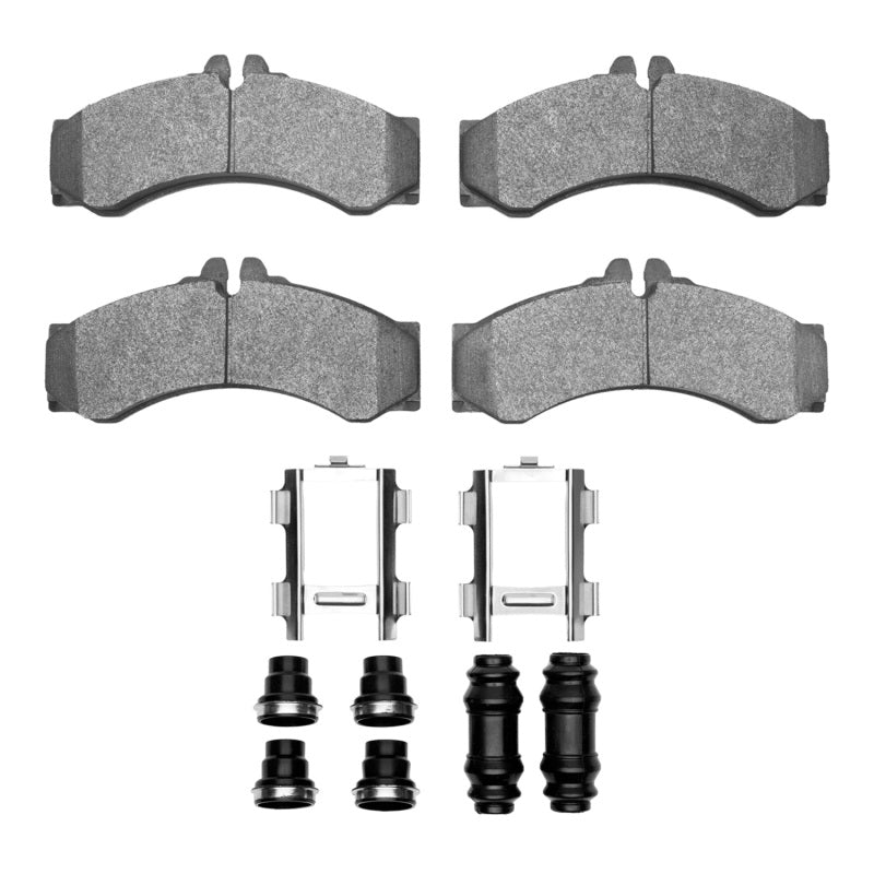R1 02-06 Dodge Sprinter 3500 Front/Rear Semi Met Pads & Hardware Kit