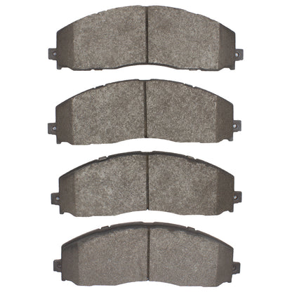 R1 Front & Rear Super Heavy Duty Brake Pads 2005-2023 Meritor/Lucas & More - 2214-1690-00