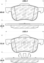 Load image into Gallery viewer, StopTech Premium Ceramic Front Brake Pads - 308.07940