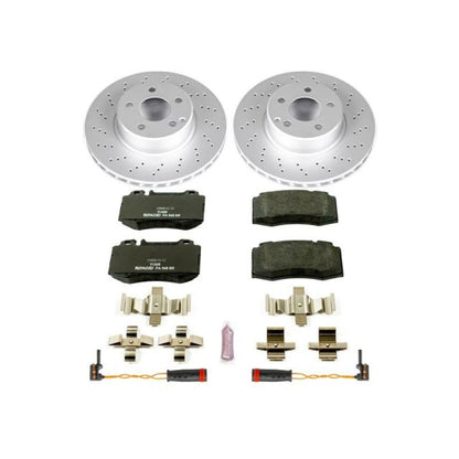 Power Stop 03-06 Mercedes-Benz CL500 Front Euro-Stop Brake Kit PowerStop