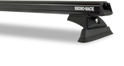 Rhino-Rack 05-16 Land Rover LR3 & LR4 4 Door SUV Heavy Duty RCL 2 Bar Roof Rack - Black