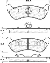 Load image into Gallery viewer, StopTech Premium Ceramic Brake Pads - 308.08810