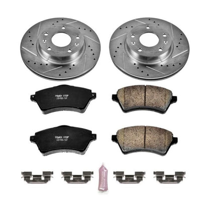 Power Stop 02-05 Land Rover Freelander Front Z23 Evolution Sport Brake Kit PowerStop