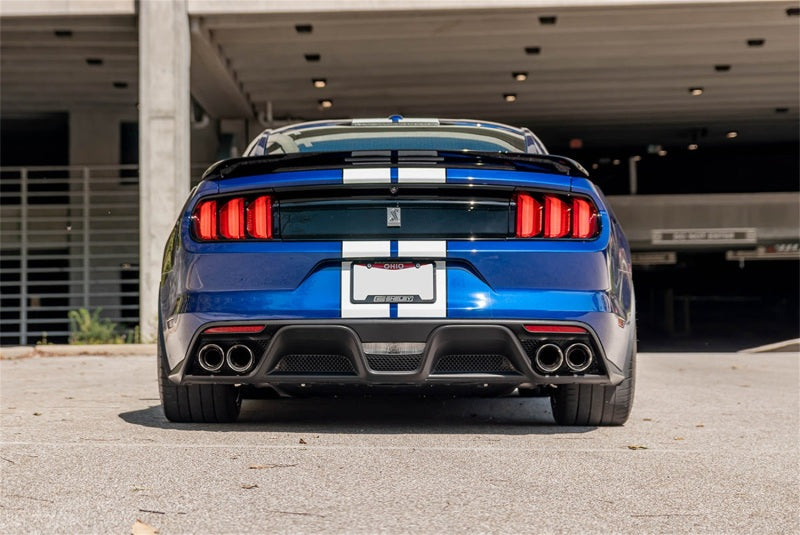Corsa 2015-2020 Ford Mustang GT350/R 5.2L V8 Dual Rear Cat-Back- Stainless Dual Rear Exit CORSA Performance