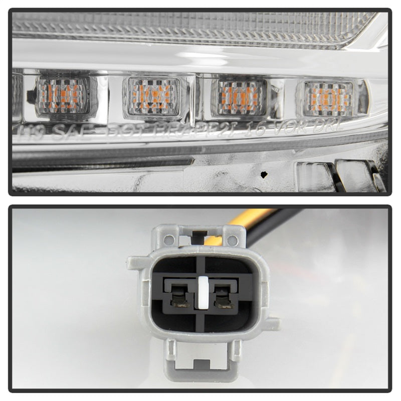 Spyder 16-20 Toyota Tacoma LED Model Only High-Power LED Headlights - Chrome PRO-YD-TT16LEDAP-C SPYDER