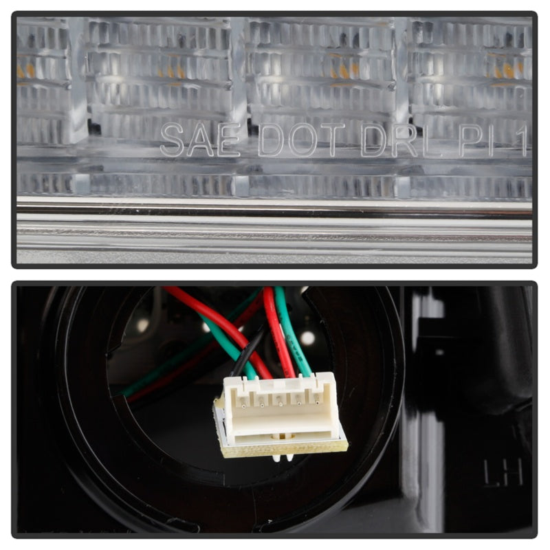Spyder Jeep Wrangler 2018-2019 (LED Model Only) LED Front Bumper Lights - Sequential Signal - Chrome SPYDER