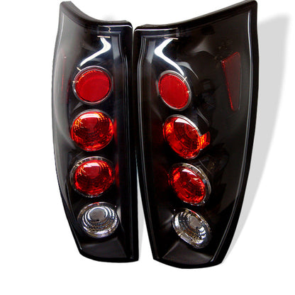 Spyder Chevy Avalanche 02-06 Euro Style Tail Lights Black ALT-YD-CAV04-BK SPYDER