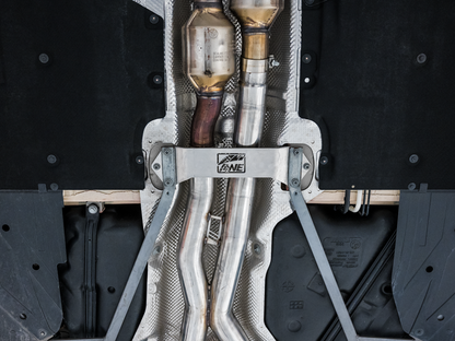 AWE Tuning BMW F8X M3/M4 Track Edition Catback Exhaust - Diamond Black Tips AWE Tuning