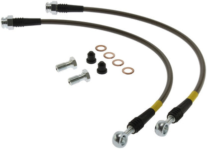 StopTech 02-06 Chevrolet Avalanche 2500 / 00-06 GMC Yukon 2500 Stainless Steel Rear Brake Lines Stoptech