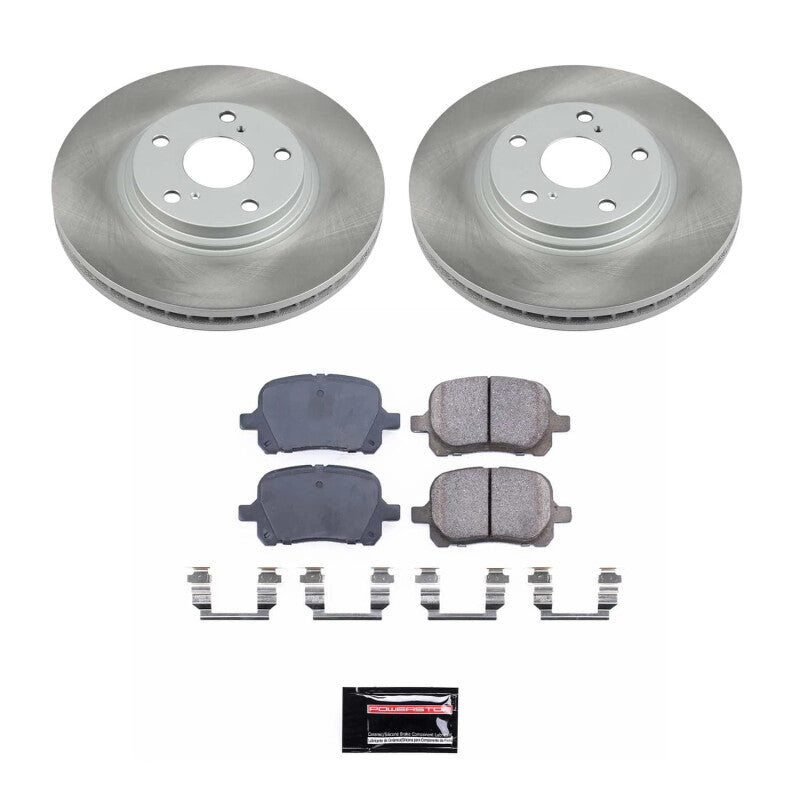 Power Stop 99-01 Lexus RX300 Front Semi-Coated Rotor Kit PowerStop