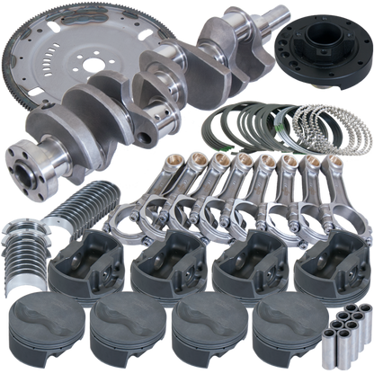 Eagle Ford 302 3.400in Crank 5.400in I-Beam Rods 4.000in Pistons 164 Tooth FP Balanced Assembly