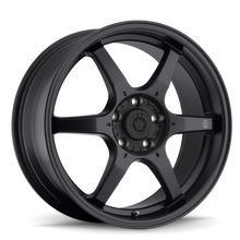 Load image into Gallery viewer, Konig Backbone 15x6.5 4x100 ET38 Matte Black Milling Logo on Spoke